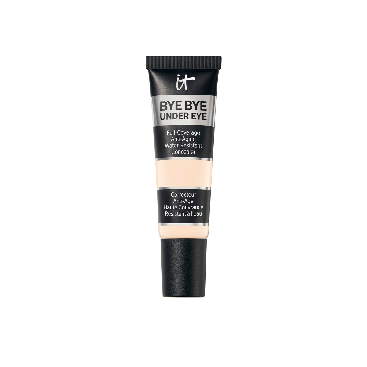 IT Cosmetics front packaging showing product and shade benefits
