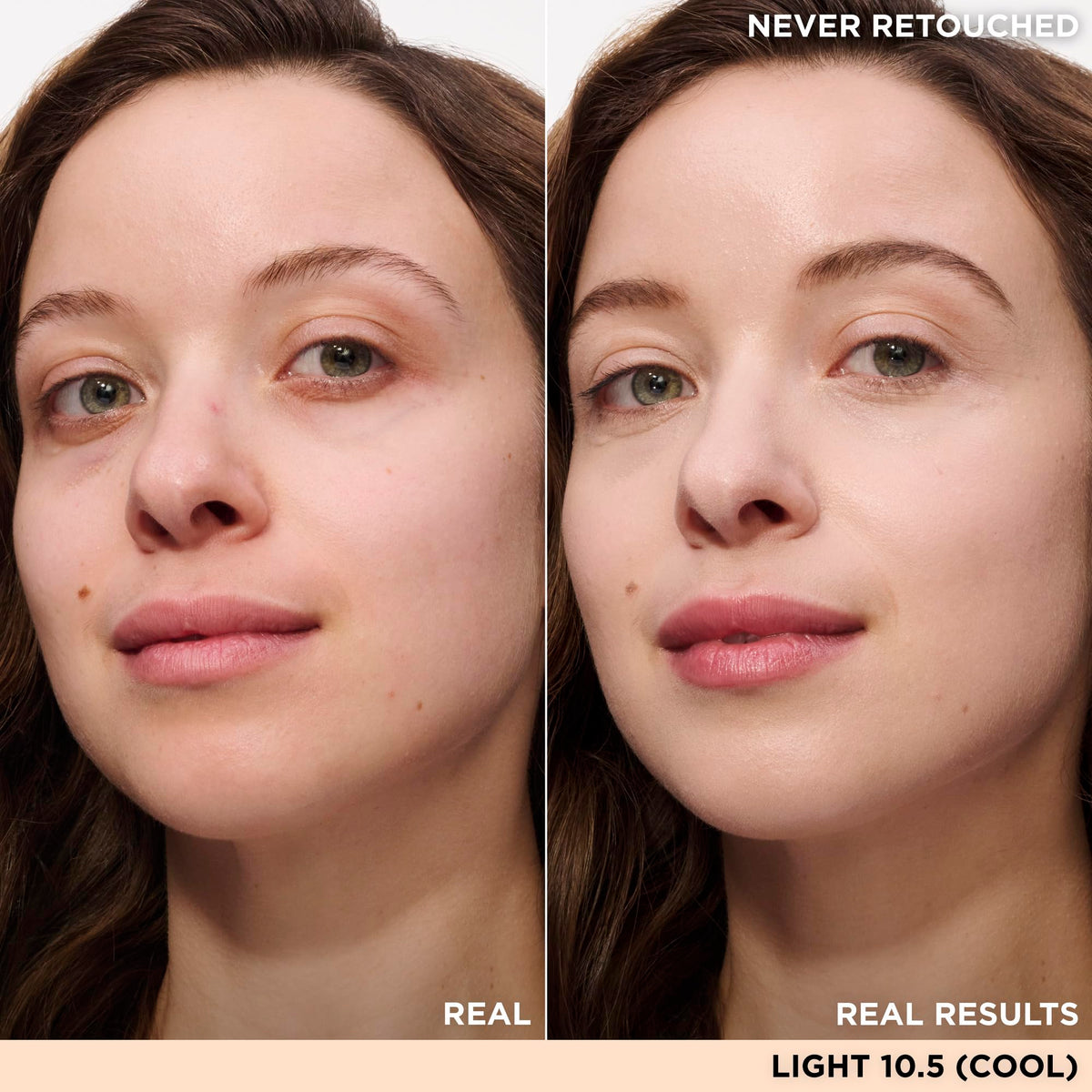 IT Cosmetics creamy concealer swatch demonstrating blendable texture