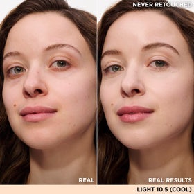 IT Cosmetics creamy concealer swatch demonstrating blendable texture