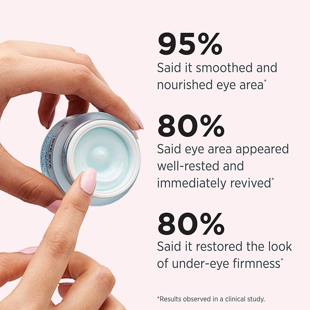 IT Cosmetics label detail view showing ingredients and clinical design benefit
