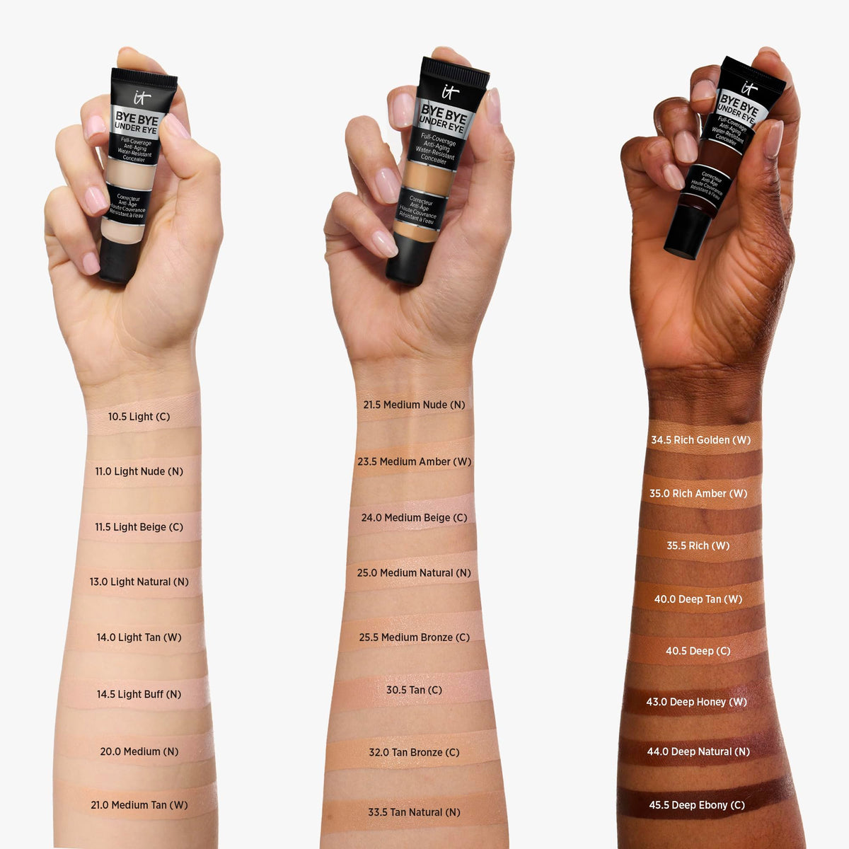 IT Cosmetics concealer paired with CC+ Cream in daily routine, ensures seamless finish