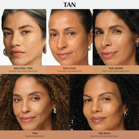 IT Cosmetics cream blended on face demonstrating natural finish