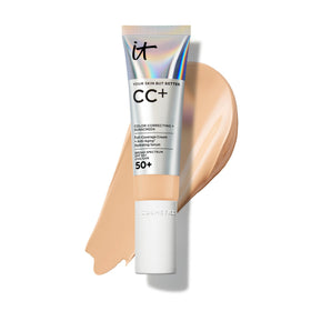 IT Cosmetics CC+ Cream front packaging showing shade and benefits
