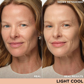 IT Cosmetics cream texture close-up demonstrating hydrating serum feel