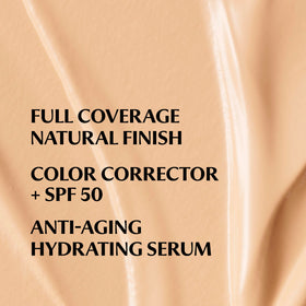 IT Cosmetics CC+ Cream texture swatch illustrating hydrating finish