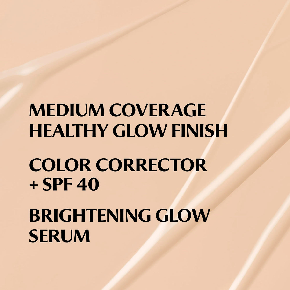 IT Cosmetics texture close-up highlighting hydrating, lightweight finish