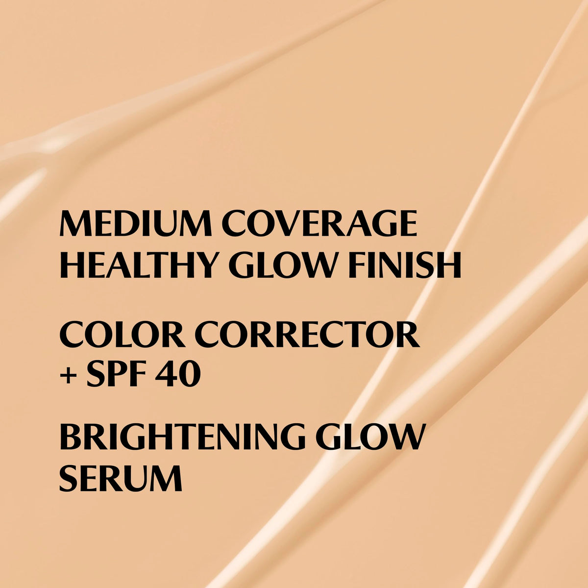 IT Cosmetics texture swatch blended on skin showing buildable medium coverage benefit