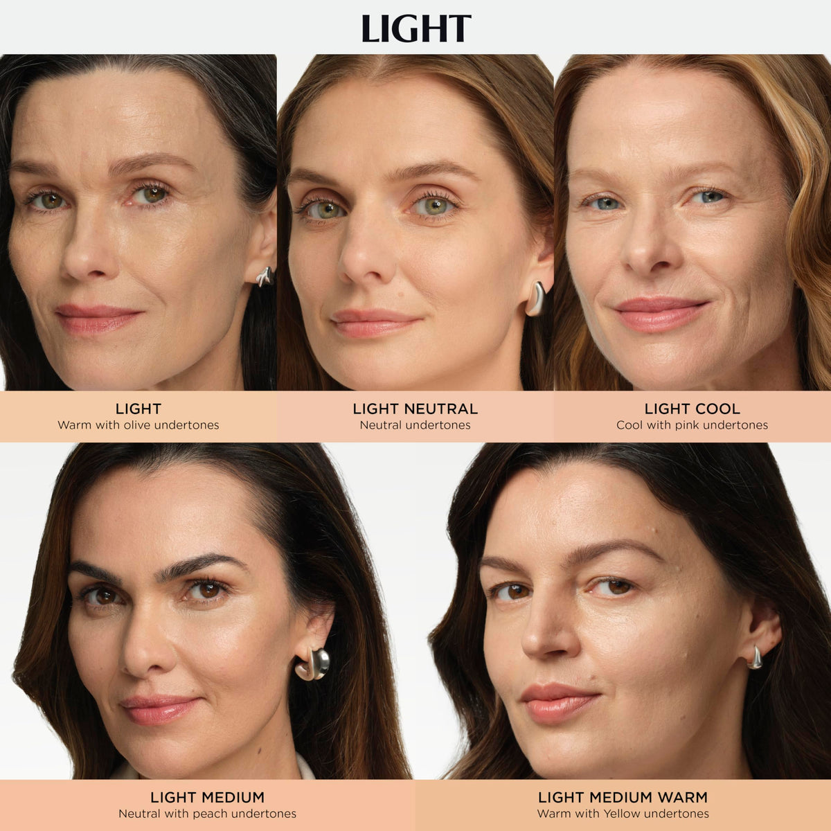 IT Cosmetics application with fingers demonstrating buildable coverage