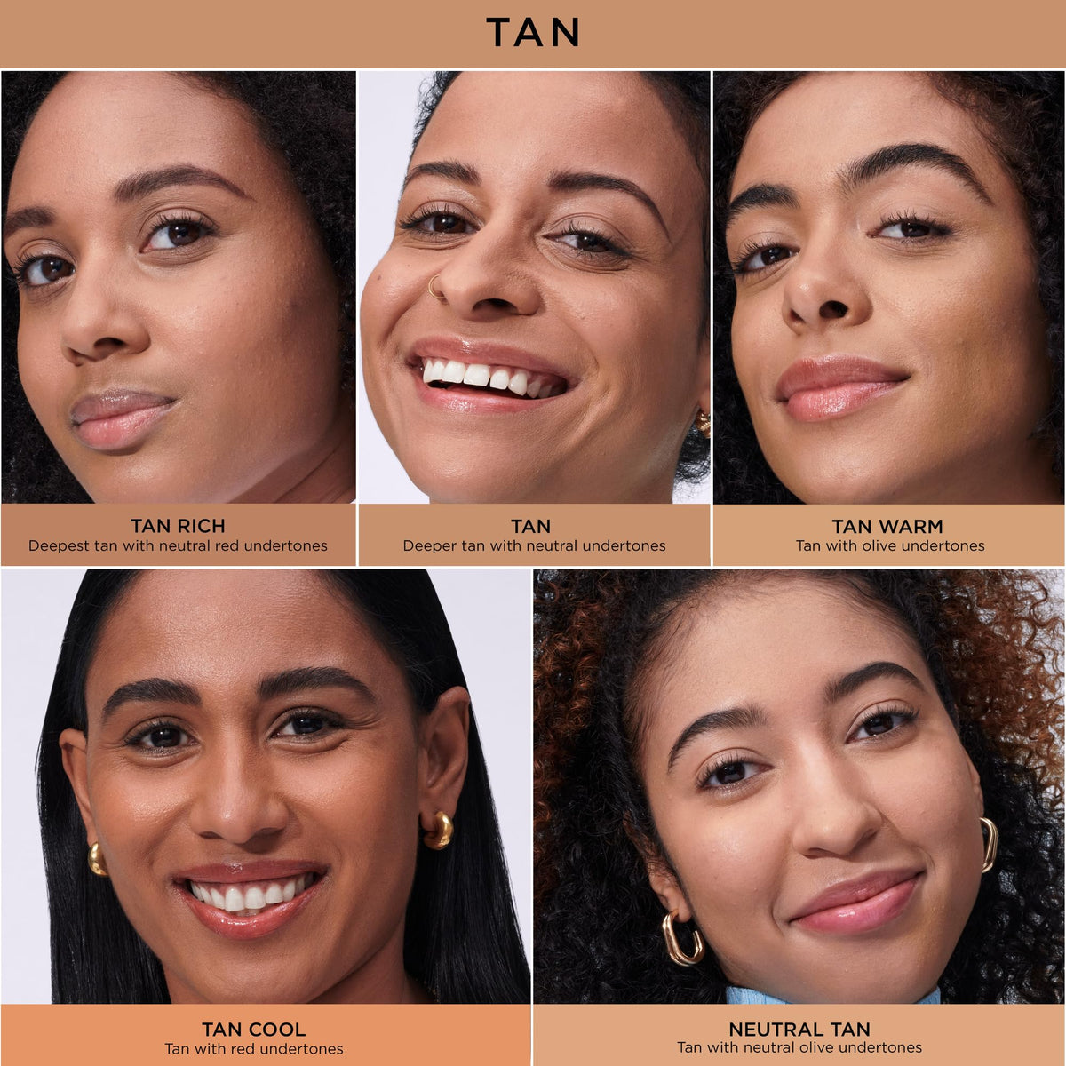 IT Cosmetics before and after split showing pore-blurring and smoother skin