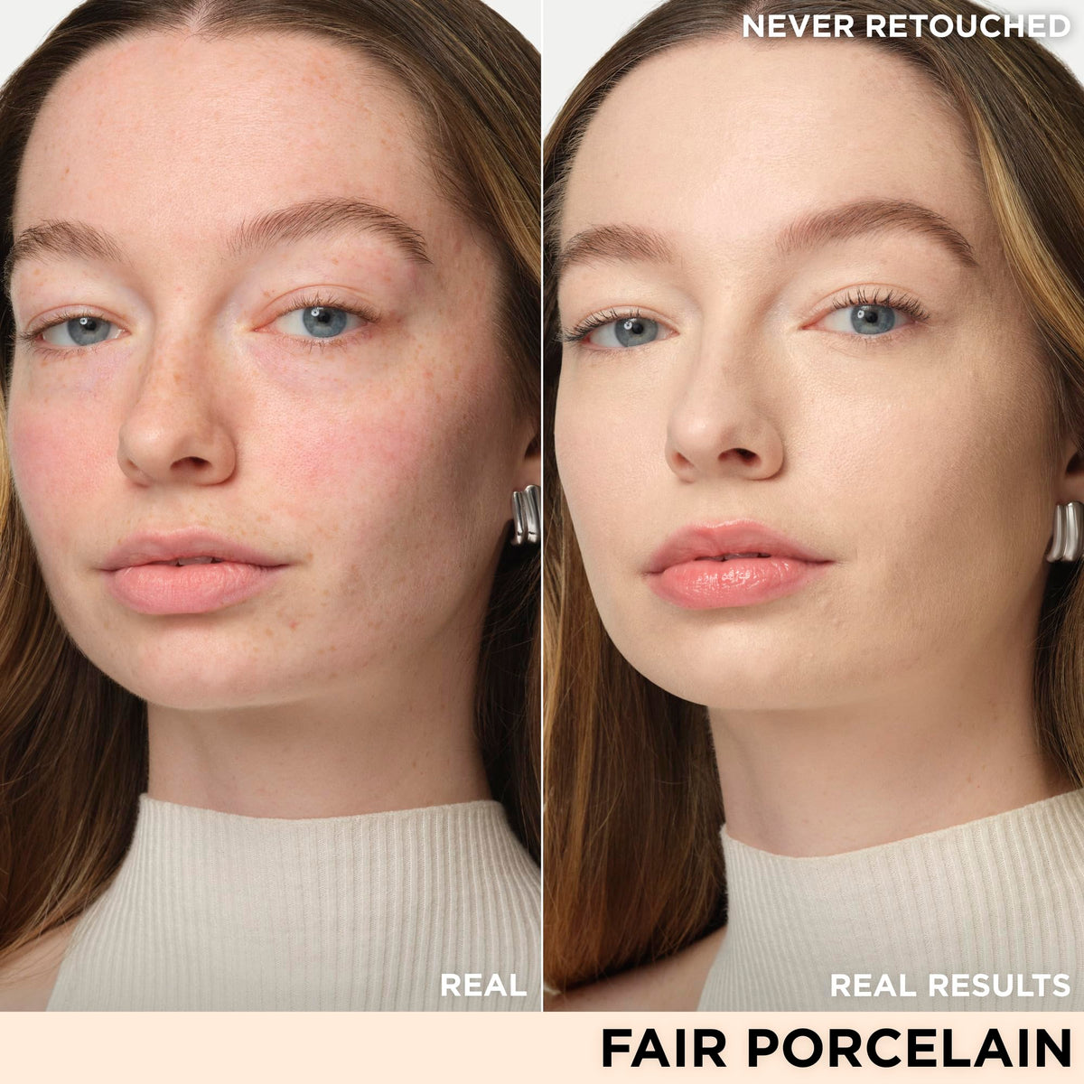 IT Cosmetics CC+ Cream texture swirl demonstrating smooth, blendable coverage