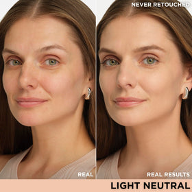 IT Cosmetics CC+ travel tube back label showing SPF and ingredient details