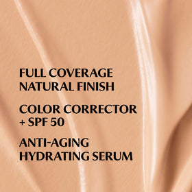 IT Cosmetics cream texture swirl showing hydrating, blendable formula benefit