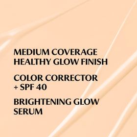 IT Cosmetics texture swatch showing lightweight tint and hydrating glow benefit