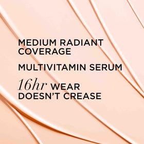 IT Cosmetics silky concealer texture swirled on palette showing blendable finish