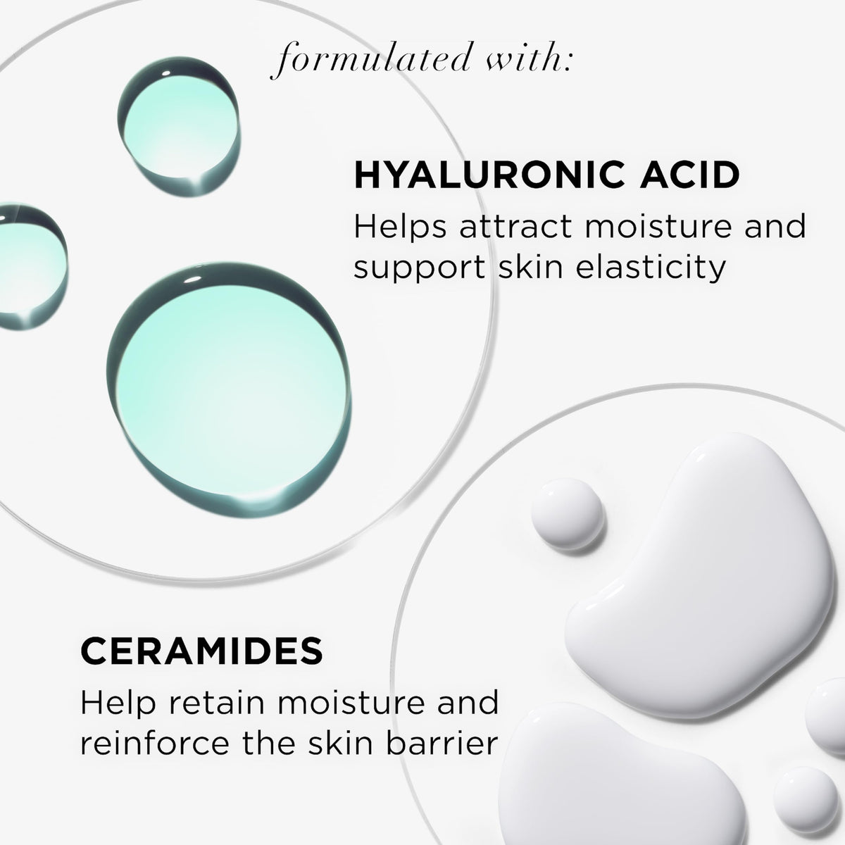 IT Cosmetics ingredients visual emphasizing ceramides for barrier support