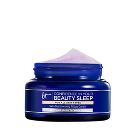 IT Cosmetics front jar view showing packaging and anti-aging benefits