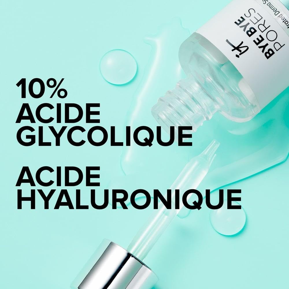 IT Cosmetics product label highlighting ingredients and clarity benefits