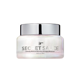 IT Cosmetics jar front view showing elegant packaging and branding benefits