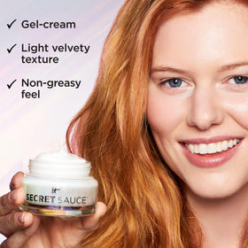 IT Cosmetics ingredient shot highlighting Drops of Light Technology benefit