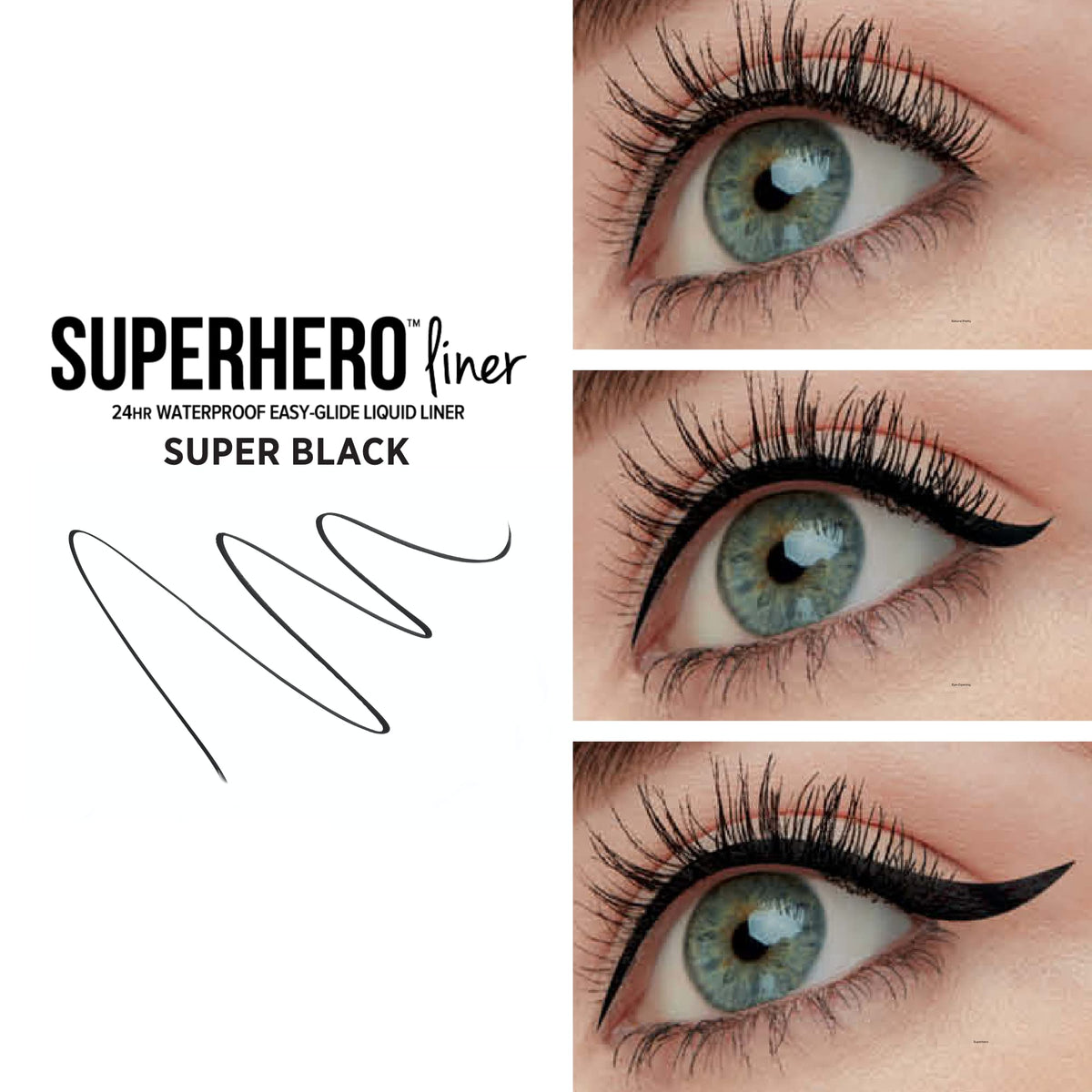 IT Cosmetics eyeliner brush-tip closeup highlighting smooth precision