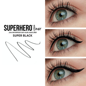 IT Cosmetics eyeliner brush-tip closeup highlighting smooth precision