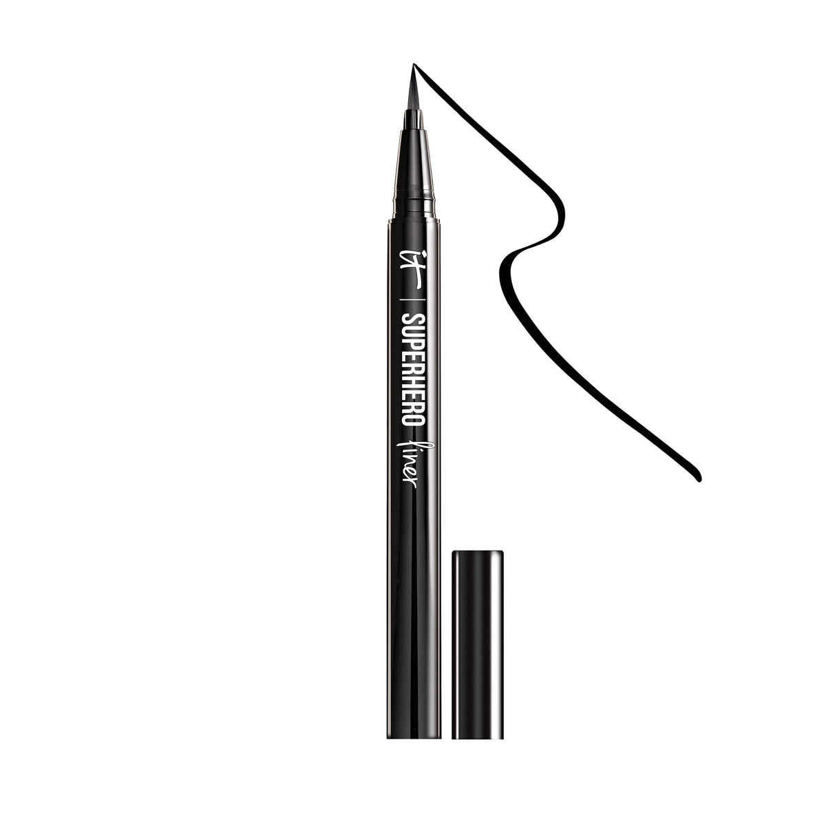 IT Cosmetics eyeliner front packaging showing black pen for longwear benefits