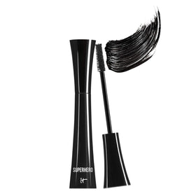 IT Cosmetics front tube showing sleek packaging and super-black pigment benefit