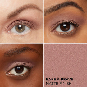 IT Cosmetics eyeshadow stick with cap removed demonstrating ready-to-use tip