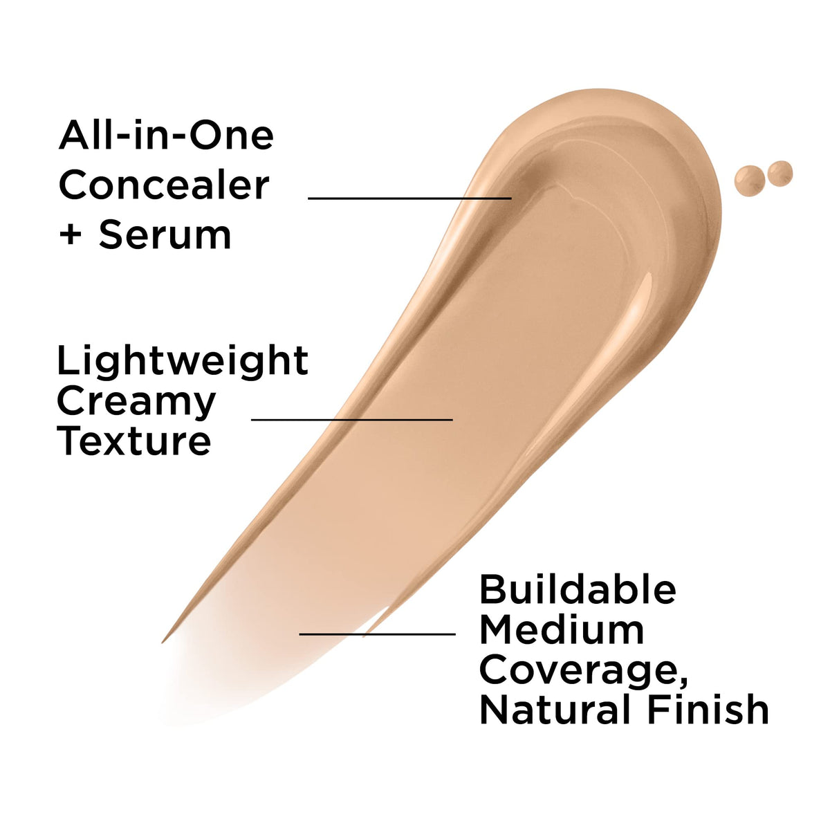 IT Cosmetics built-in kabuki brush blending concealer for seamless finish