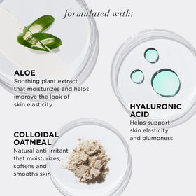 IT Cosmetics product being blended with a brush for even, crease-resistant coverage