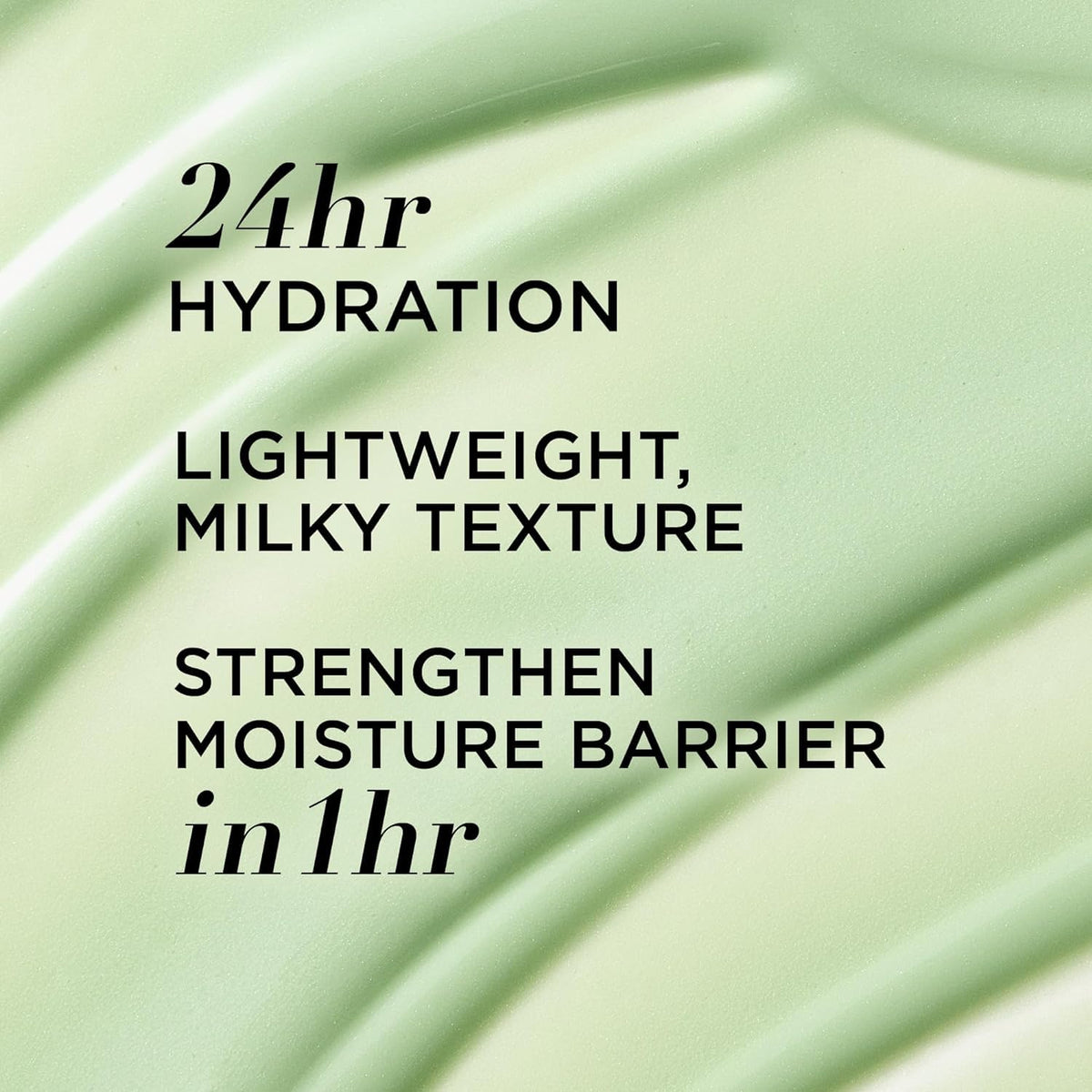 IT Cosmetics green-tinted pigment swipe demonstrating instant redness neutralizing