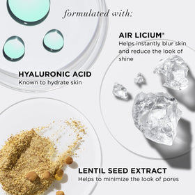 IT Cosmetics CC+ alongside brush and cream products illustrating routine compatibility
