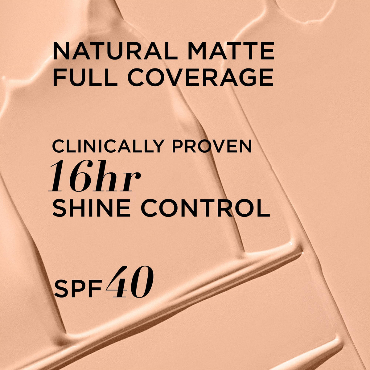 IT Cosmetics CC+ Natural Matte creamy texture swatch displaying smooth coverage