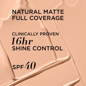 IT Cosmetics CC+ Natural Matte creamy texture swatch displaying smooth coverage
