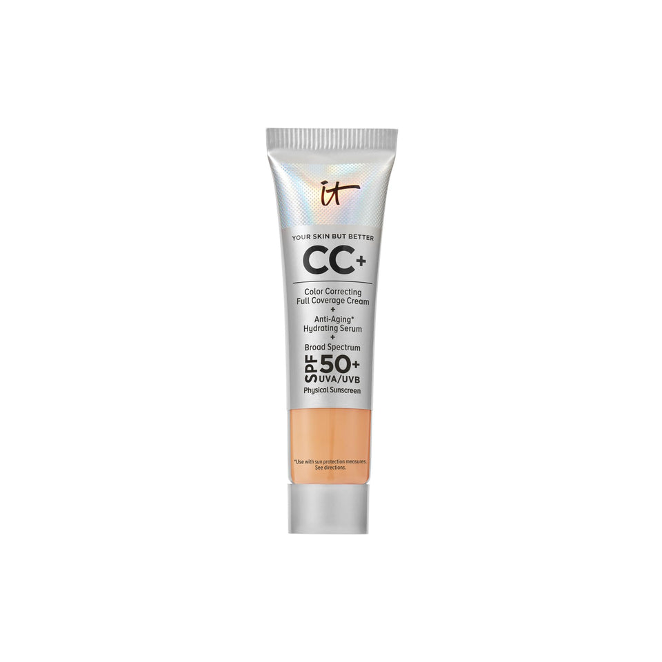 IT Cosmetics front tube image showing compact travel-friendly size and coverage benefit