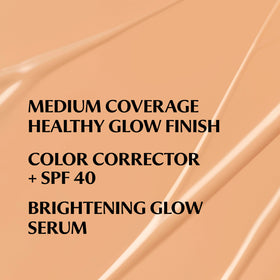 IT Cosmetics texture swatch showing lightweight, luminous skin tint