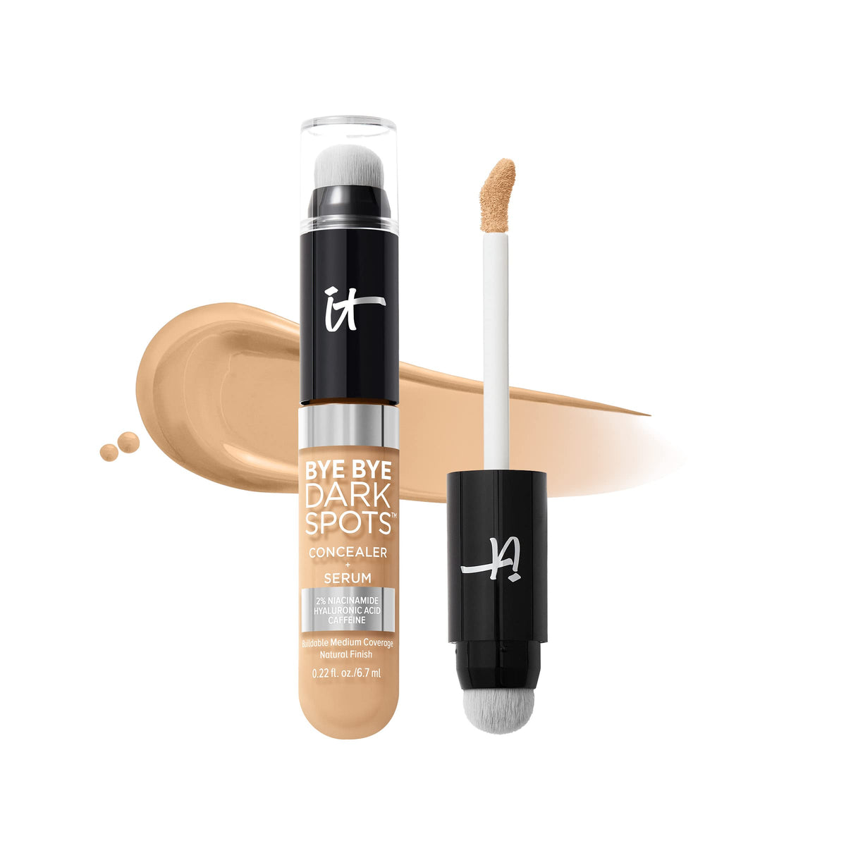 IT Cosmetics front packaging showing product tube and shade 23 Light Warm benefit quick identification