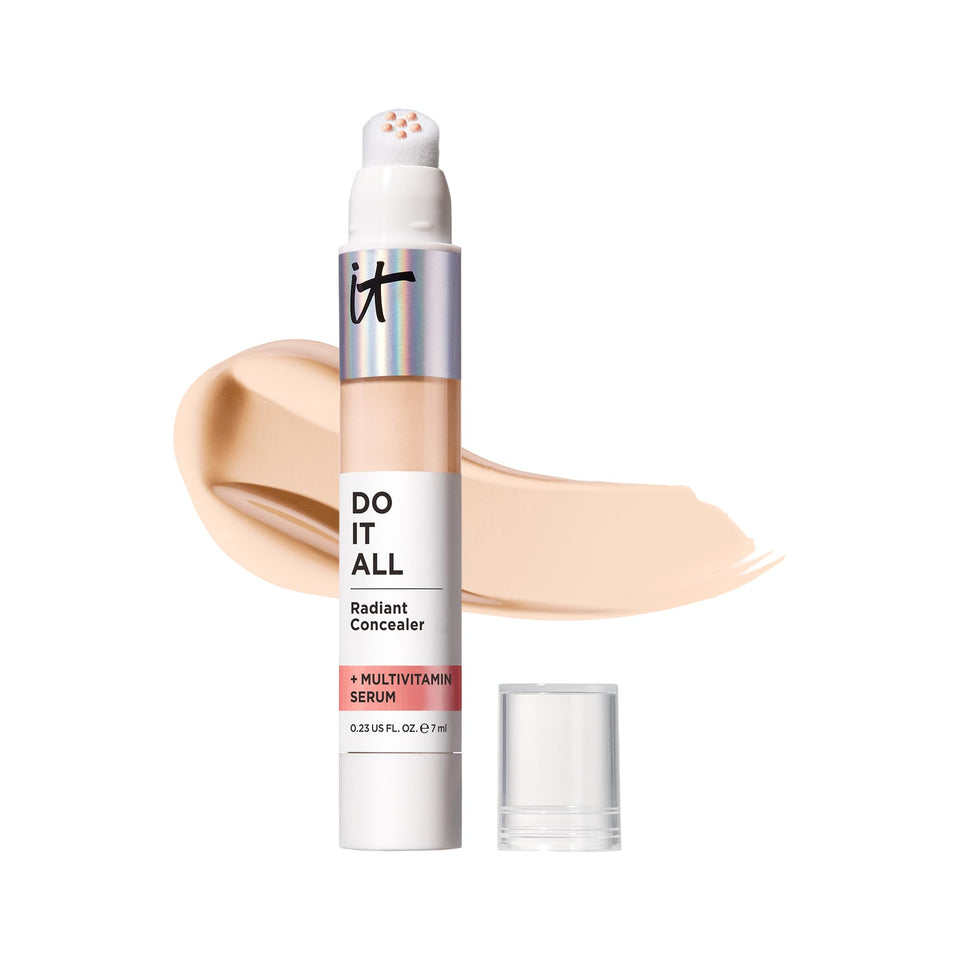 IT Cosmetics front packaging showing product and shade benefit