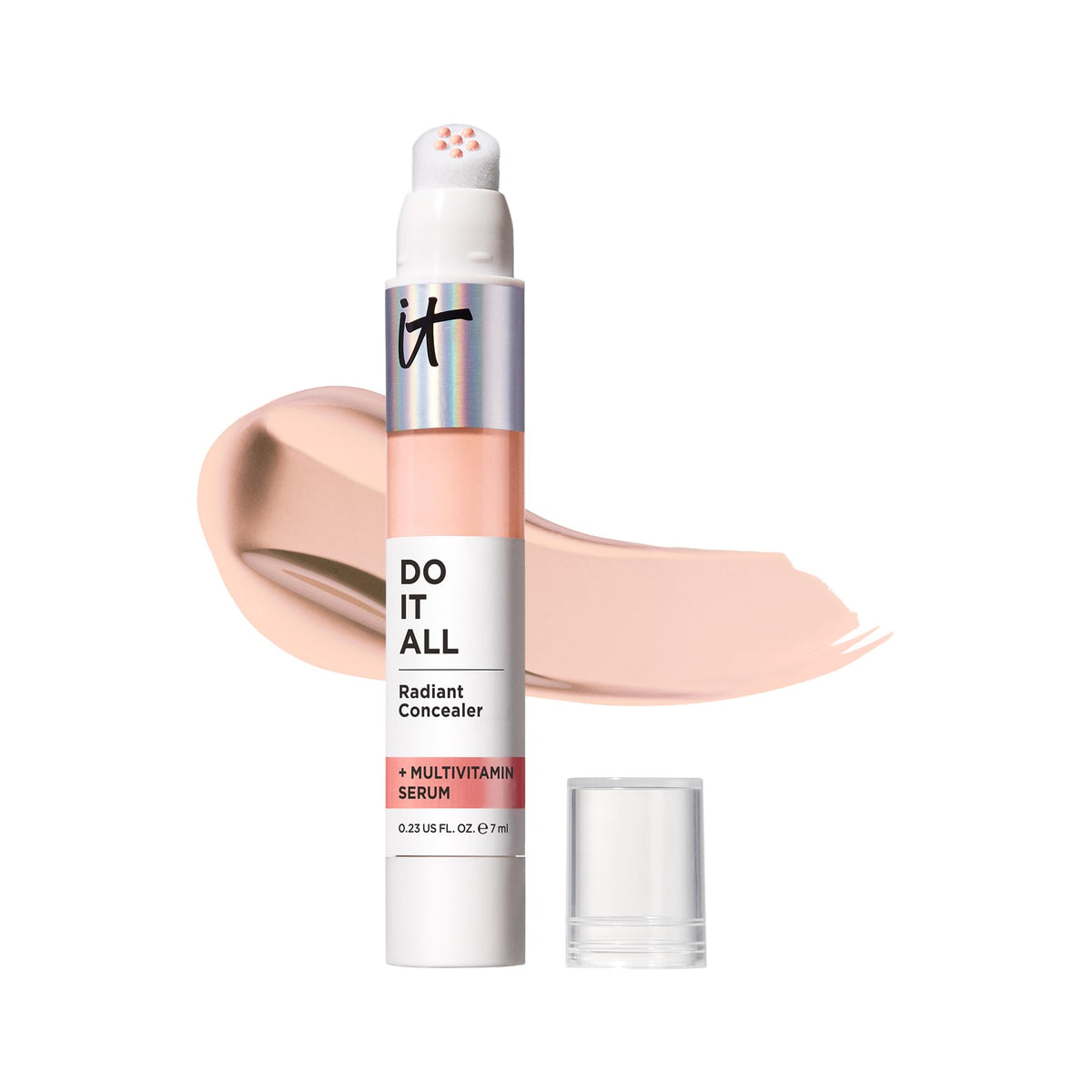 IT Cosmetics front packaging showing Fair Cool shade and benefits