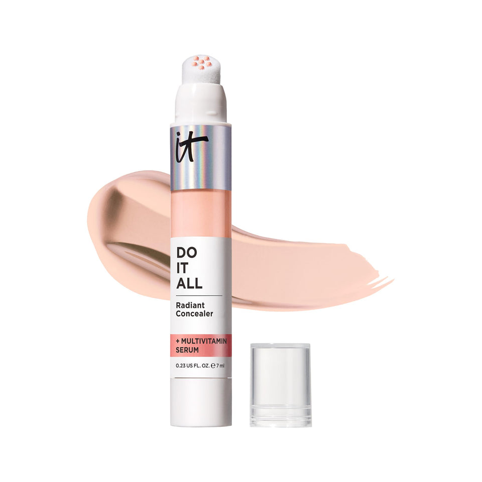 IT Cosmetics front packaging showing Fair Cool shade and benefits