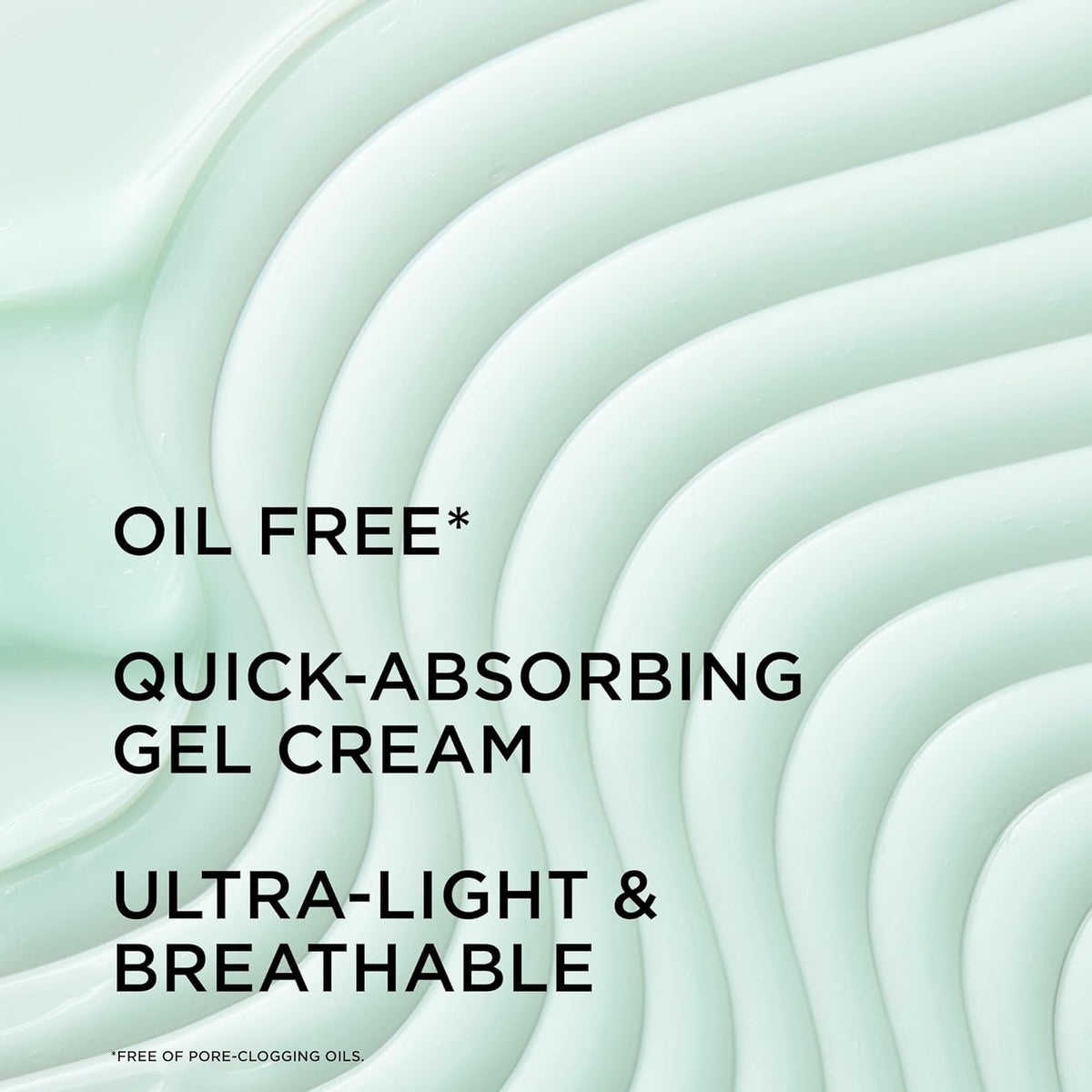 IT Cosmetics dispensing gel-cream from jar, demonstrates quick-absorbing application