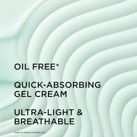 IT Cosmetics dispensing gel-cream from jar, demonstrates quick-absorbing application