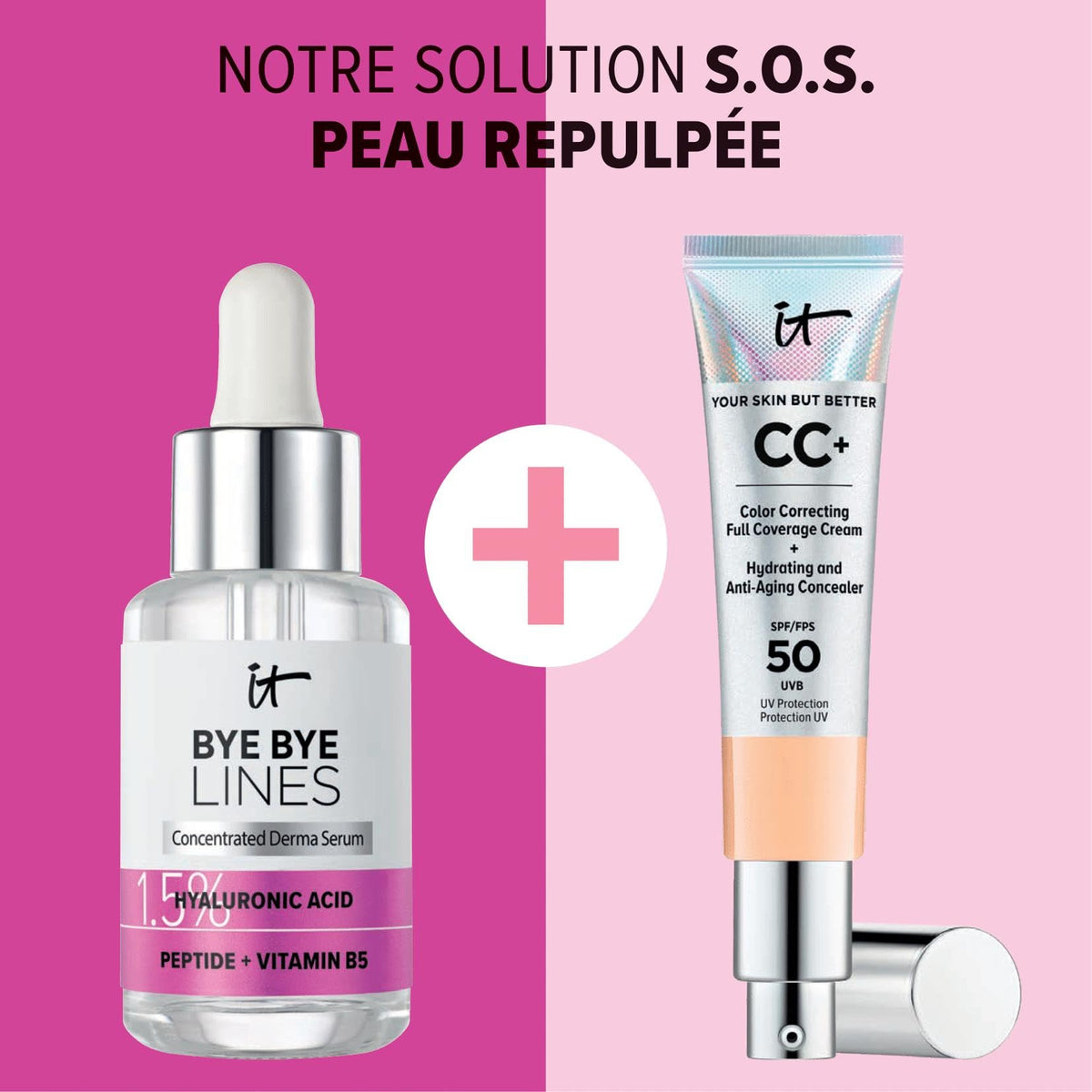 IT Cosmetics boxed packaging presenting retail-ready product protection