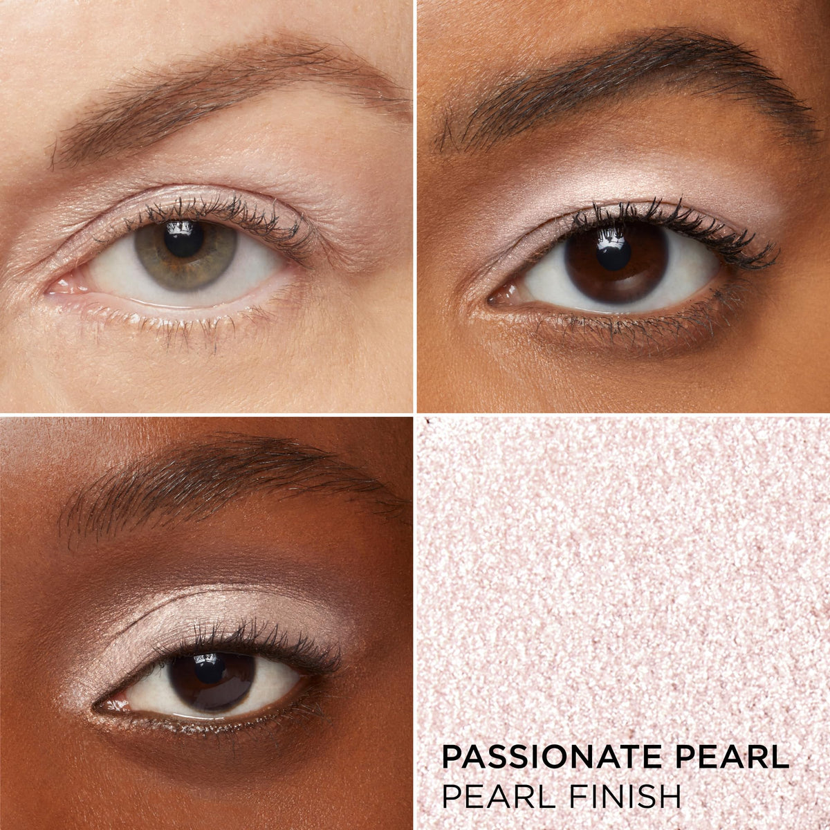 IT Cosmetics Passionate Pearl texture swirl showing creamy pearl finish and easy blend