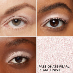 IT Cosmetics Passionate Pearl texture swirl showing creamy pearl finish and easy blend