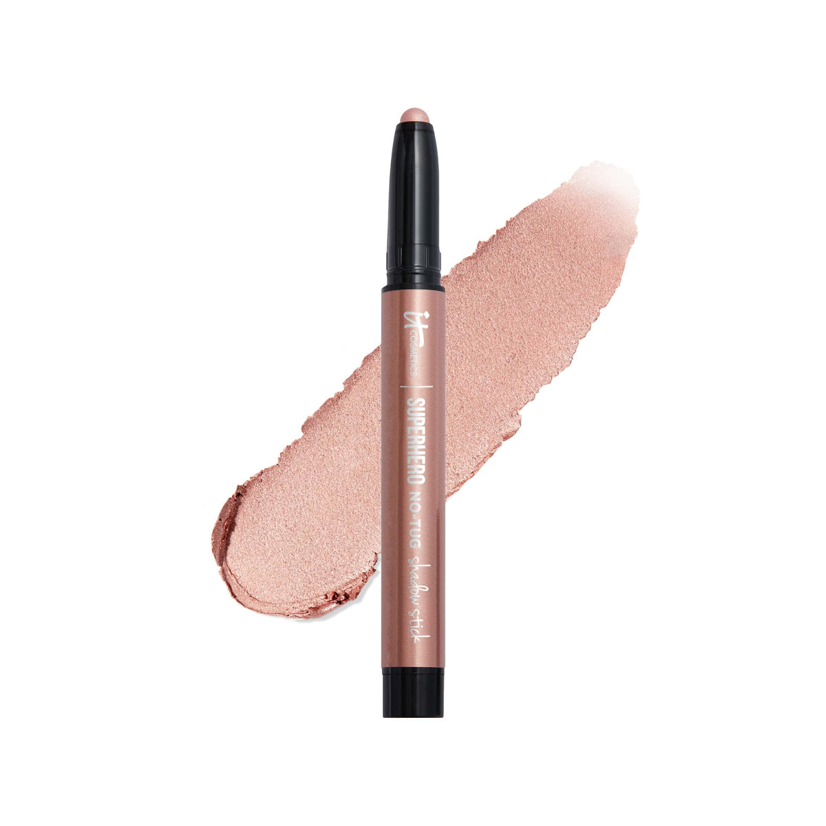 IT Cosmetics Silk Armor front view of stick showing compact design and shade