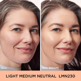 IT Cosmetics concealer texture swatches demonstrating smooth, radiant coverage