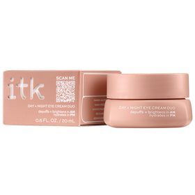 ITK close-up of caffeine under-eye stick applicator for instant cooling