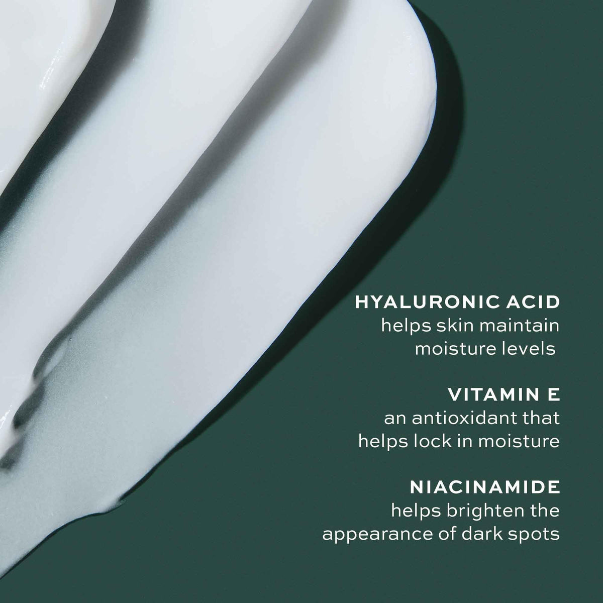 ITK dispensing moisturizer from tube illustrating easy application and control