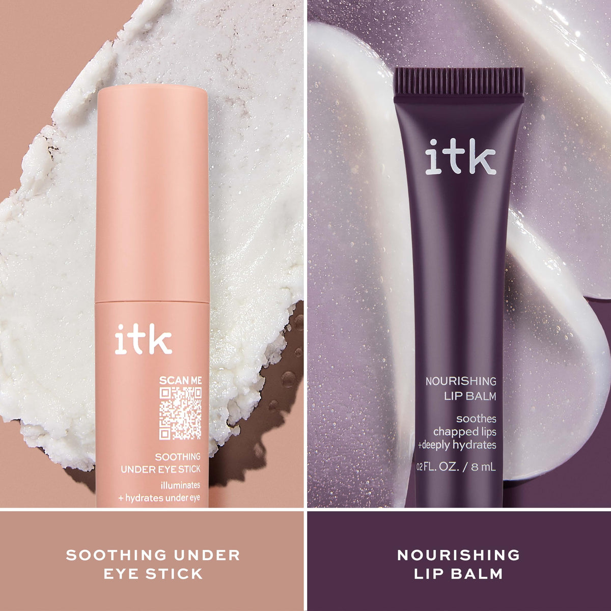 ITK product texture close-up of stick surface illustrating smooth glide benefit